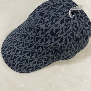 Navy and Gray Geometric Cap
